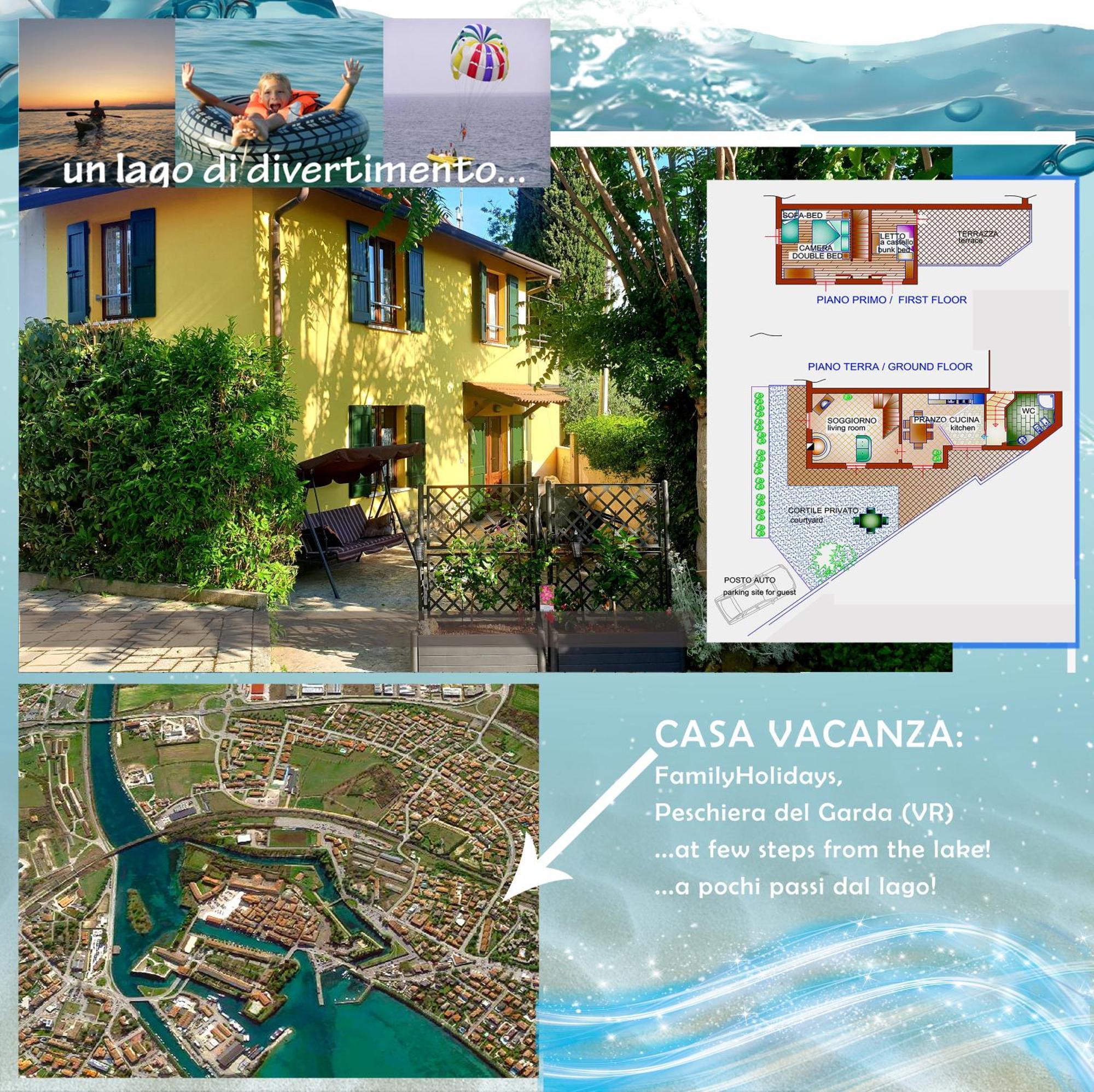 פסקיארה דל גארדה Casa Vacanza & Suite Joy מראה חיצוני תמונה